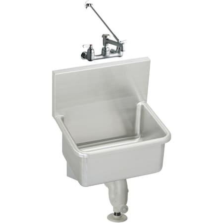 Elkay Elkay Wall Ser Snk Comp Stainless Steel ESSW2319C